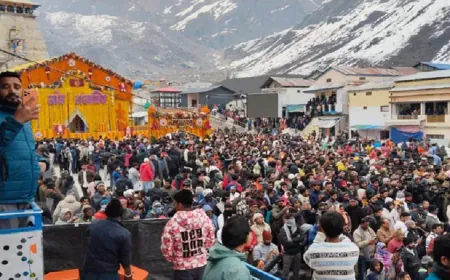 उत्तराखंड की केदार घाटी में फिर लौटी आस्था व आजीविका की रौनक, टूटा सन्नाटा; पार्किंग अभी से फुल