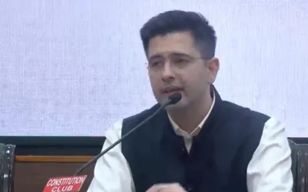 AAP में बड़ी टूट, राघव चड्ढा ने छोड़ी पार्टी; दो तिहाई सांसदों समेत भाजपा में होंगे शामिल