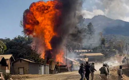 मणिपुर में फिर भड़की हिंसा: उखरुल में गोलीबारी, 3 लोगों की मौत; नागा-कुकी तनाव बढ़ा