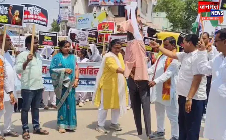 कौशांबी में भाजपा पदाधिकारियों व कार्यकर्ताओं पर मुकदमा दर्ज, नारी शक्ति वंदन अधिनियम को लेकर किया था प्रदर्शन