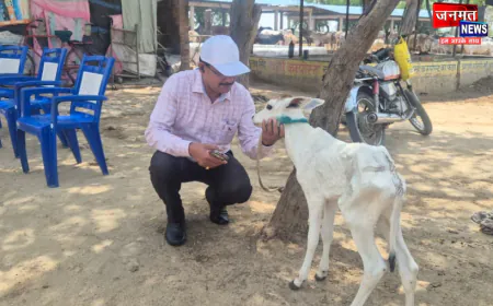 उरई: भीषण गर्मी में गोवंश संरक्षण को लेकर प्रशासन सतर्क, डीएम ने गौशाला में परखी व्यवस्थाएं