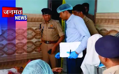 घर की चारपाई पर लहूलुहान मिला बुजुर्ग का शव, गांव में सनसनी, हत्या की आशंका