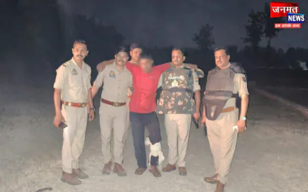 रामपुर: पुलिस मुठभेड़ में 02 गौकश आरोपी गिरफ्तार; तमंचे-कारतूस व गौकशी के उपकरण बरामद