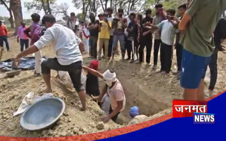 कौशांबी: एक सप्ताह बाद कब्र से निकाला गया युवती का शव, दुष्कर्म और अबॉर्शन का है आरोप