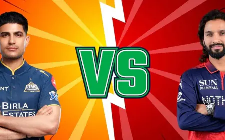 गुजरात और बेंगलुरु के बीच रोमांचक मुकाबला आज, टाइटंस की होगी कड़ी परीक्षा