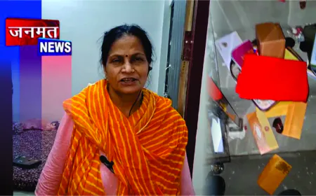 पीडीडीयू नगर में देर रात चोरी, लॉकर तोड़कर 2 लाख के जेवर-नकदी पर हाथ साफ