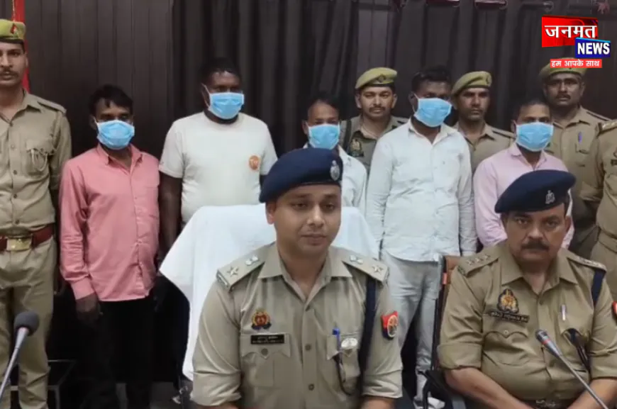 फतेहपुर: स्कूलों को निशाना बनाने वाले शातिर गैंग का भंडाफोड़, 5 आरोपी गिरफ्तार; लाखों का सामान बरामद