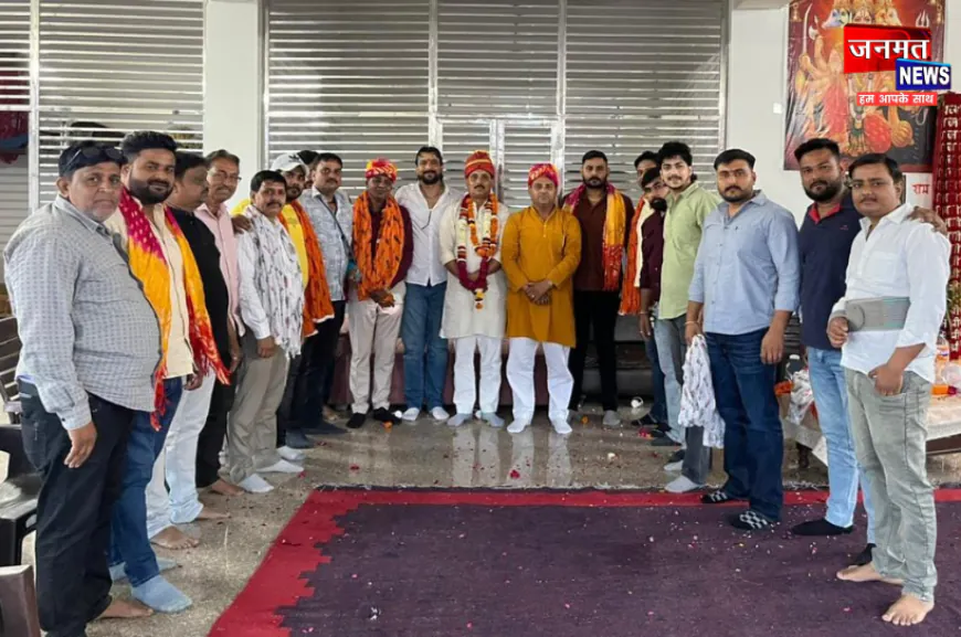 हाथरस में महाराणा प्रताप की शोभायात्रा के लिए भव्य स्वागत समारोह, क्षेत्र में एकता व स्वाभिमान का संदेश