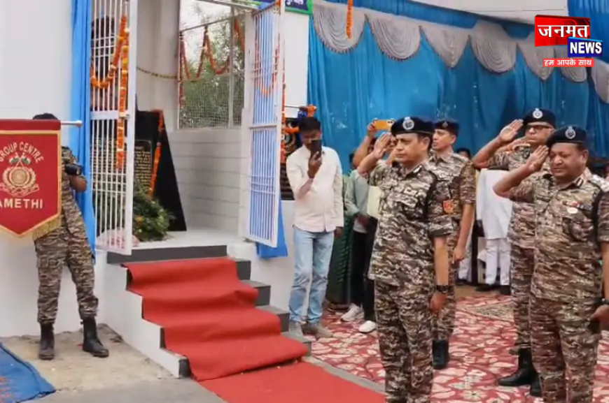अयोध्या: CRPF जवान शहीद राजकुमार यादव की प्रतिमा का अनावरण, आईजी CRPF रहे मौजूद