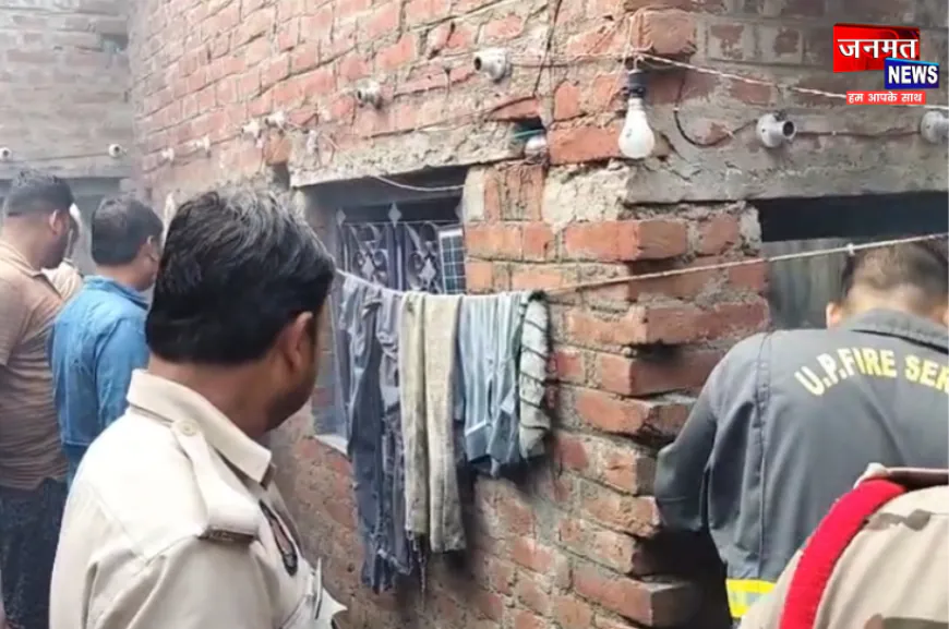 औरैया के दिबियापुर में शॉर्ट सर्किट से लगी आग, मचा हड़कंप; दमकल ने पाया काबू