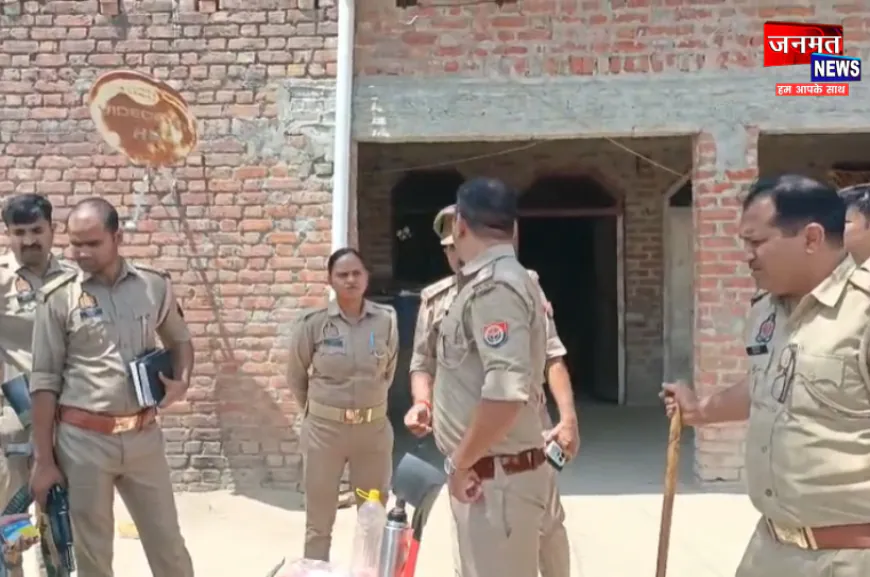 संभल: पति ने पत्नी के सिर पर लोहे की रॉड मारकर उतारा मौत के घाट, थाने पहुंचकर कबूला जुर्म