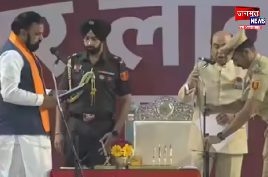 सम्राट चौधरी बने बिहार के मुख्यमंत्री, विजय चौधरी और बिजेंद्र यादव ने ली डिप्टी सीएम पद की शपथ