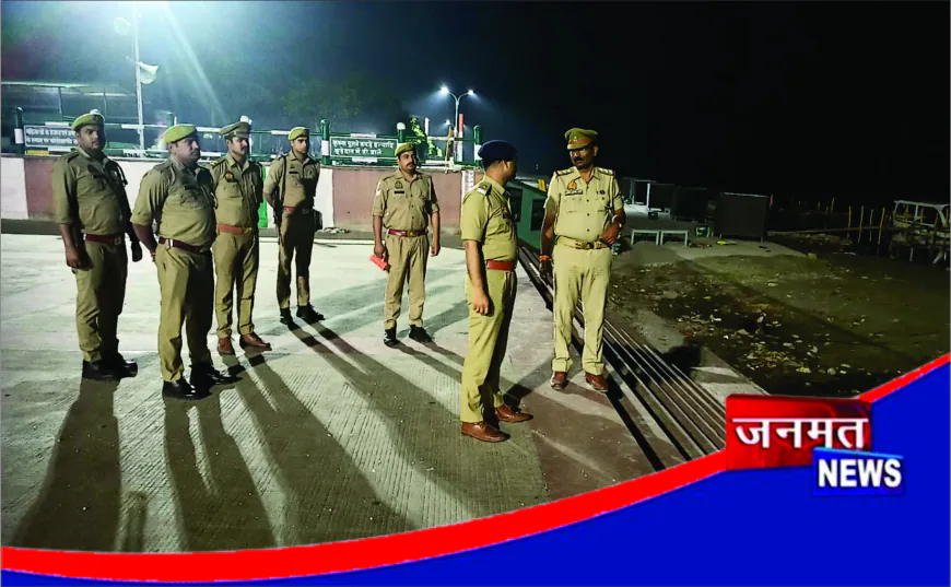 मस्तराम घाट का एएसपी ने किया निरीक्षण, सुरक्षा व व्यवस्था दुरुस्त रखने के निर्देश