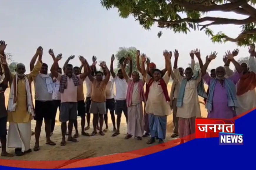 चंदौली: गेहूं खरीद को लेकर किसानों में भारी आक्रोश, प्रशासन के खिलाफ जताई नाराजगी