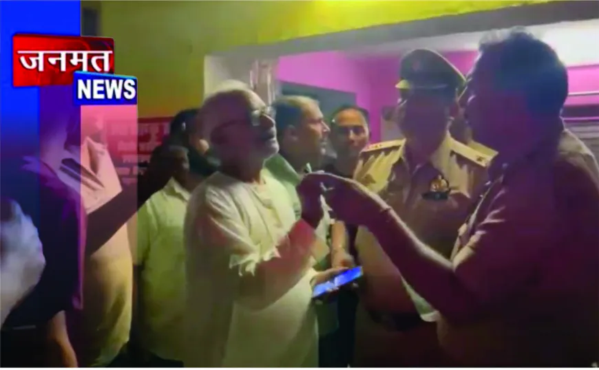 मिर्जापुर में पुलिस चौकी में घुसकर दबंगों का बवाल, दरोगा-सिपाही से मारपीट का वीडियो वायरल