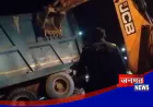 हरदोई: कार और बाइक सवारों को डंपर ने मारी टक्कर, 2 लोगों की मौत; 4 घायल