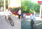 SGPGIMS के निदेशक की सार्थक पहल, साइकिल से कार्यालय जाकर सतत परिवहन का किया नेतृत्व