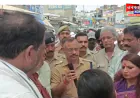 उरई मेडिकल कॉलेज विवाद ने पकड़ा तूल, बाजार बंद कर व्यापारियों ने किया प्रदर्शन; प्राथमिकी के आदेश