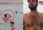 वाराणसी में गंगा स्नान के दौरान युवक का बियर पीते वीडियो वायरल, मुकदमा दर्ज कर तलाश रही पुलिस