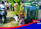 अलीगढ़-मथुरा रोड पर सवारियों से भरा टेंपो पलटा, दो की मौत, दो गंभीर