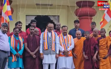 कुशीनगर में प्रदेश के दोनों डिप्टी सीएम का दौरा, श्रद्धांजलि के बीच सियासी वार-पलटवार तेज
