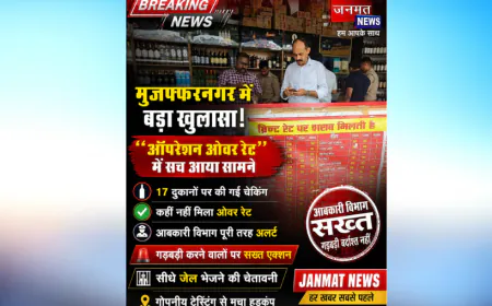 मुजफ्फरनगर: रंग लाई आबकारी विभाग की सख्ती, “ऑपरेशन ओवर रेट” में नहीं मिली गड़बड़ी