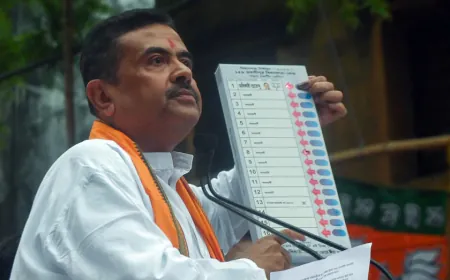 शुभेंदु अधिकारी ही होंगे बंगाल के मुख्यमंत्री, ऐलान के लिए जल्द होगी मीटिंग: मीडिया रिपोर्ट