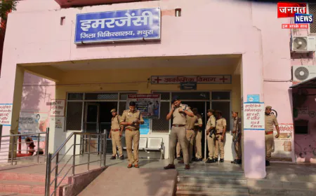 मथुरा: पुलिस मुठभेड़ में बावरिया गिरोह के दो बदमाश ढेर, 30 लाख की डकैती में थे शामिल