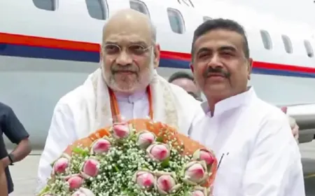 शुभेंदु अधिकारी होंगे बंगाल के नए मुख्यमंत्री, भाजपा विधायक दल की बैठक में लगी मुहर