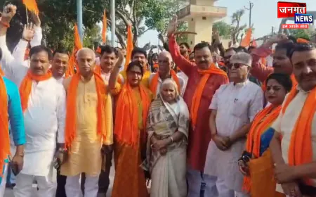 अयोध्या: शौर्य दिवस के रूप में धूमधाम से मनाई गई महाराणा प्रताप की जयंती, निकाली गई शौर्य यात्रा
