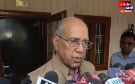 राम मंदिर निर्माण समिति की बैठक में शामिल होने अयोध्या पहुंचे नृपेंद्र मिश्र, कहा- 2026 के अंत तक पूरा हो जाएगा कार्य