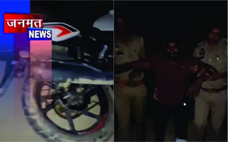 पुलिस मुठभेड़ में लूट के दो आरोपी गिरफ्तार, पैर में गोली लगने के बाद दबोचे गए