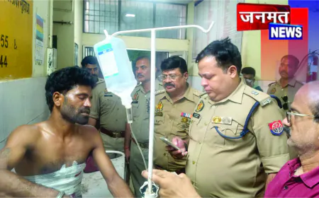 मामूली विवाद में युवक को गोली मारकर किया घायल, मेडिकल कॉलेज रेफर