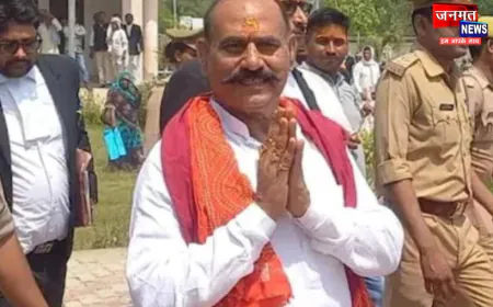 भदोही: पत्नी व बेटे सहित बाहुबली पूर्व विधायक विजय मिश्रा को 10 साल की सजा, 2020 का है केस