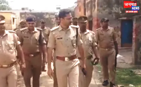 चन्दौली: ट्रैफिक व्यवस्था सुधारने के लिए सख्त अभियान, एसपी आकाश पटेल ने किया थाने का औचक निरीक्षण