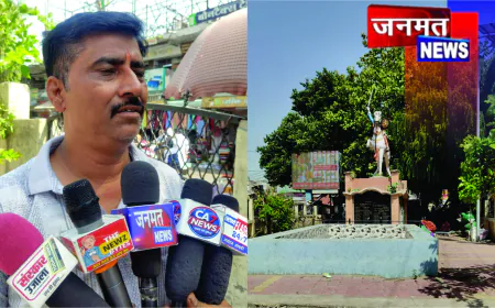 बदहाल हुआ रानी लक्ष्मीबाई चौक, गंदगी और शराबियों के जमावड़े से लोगों में आक्रोश