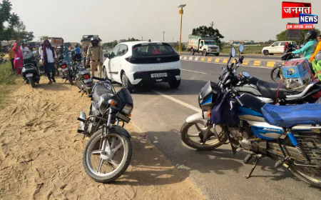 अलीगढ़: यूट्यूबर बाइक राइडर की रोड एक्सीडेंट में दर्दनाक मौत, रेस लगाने के चलते हादसा होने की आशंका