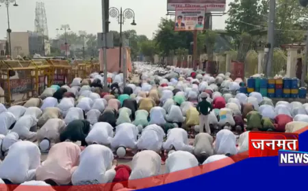 अयोध्या में ईद-उल-अजहा की नमाज शांतिपूर्ण माहौल में संपन्न, ड्रोन कैमरों से रखी गई निगरानी