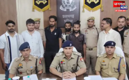 प्रतापगढ़ में ‘ऑपरेशन प्रहार’ के तहत तीन तस्कर गिरफ्तार, 2.22 करोड़ का गांजा बरामद