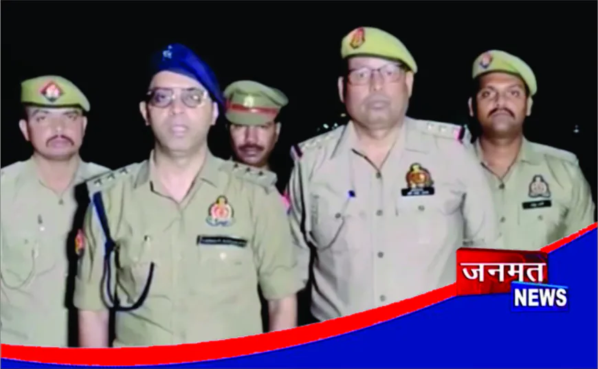 बुलंदशहर में पुलिस-बदमाश मुठभेड़, दो शातिर आरोपी घायल अवस्था में गिरफ्तार
