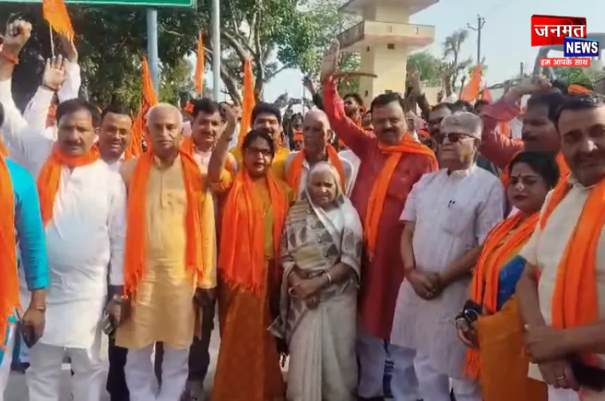 अयोध्या: शौर्य दिवस के रूप में धूमधाम से मनाई गई महाराणा प्रताप की जयंती, निकाली गई शौर्य यात्रा