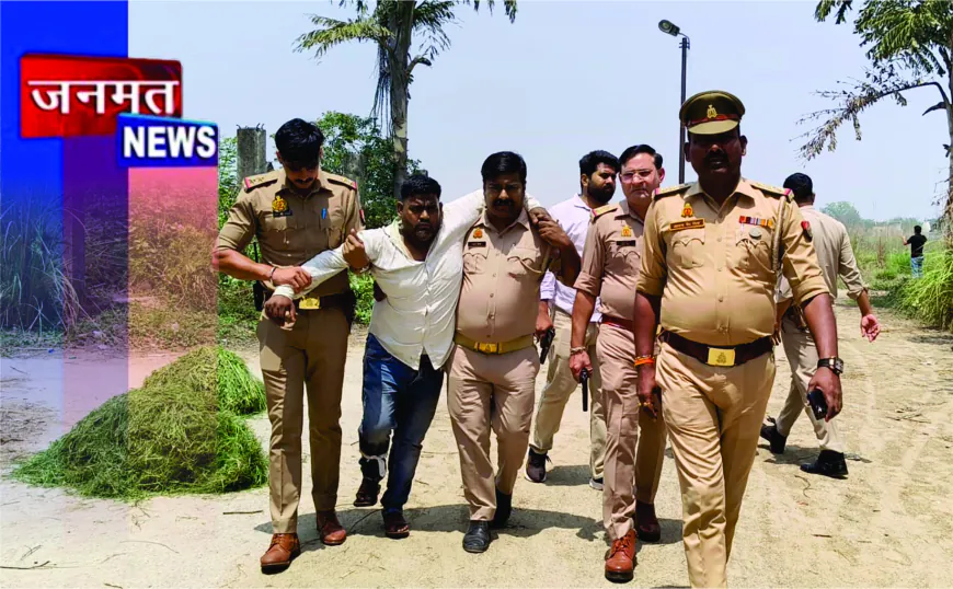 नई मंडी पुलिस की बड़ी कार्रवाई, वाहन चोर गिरोह का पर्दाफाश, मुठभेड़ में बदमाश घायल