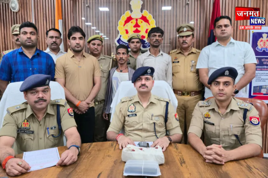 औरैया के कल्यानपुर जागू हत्याकांड का पुलिस ने किया खुलासा, दो सगे भाई गिरफ्तार