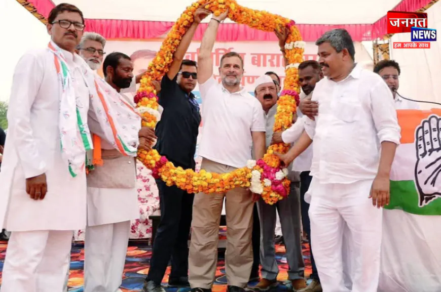 रायबरेली में राहुल गांधी का तीखा हमला, कहा- संविधान के खिलाफ काम कर रही है भाजपा सरकार