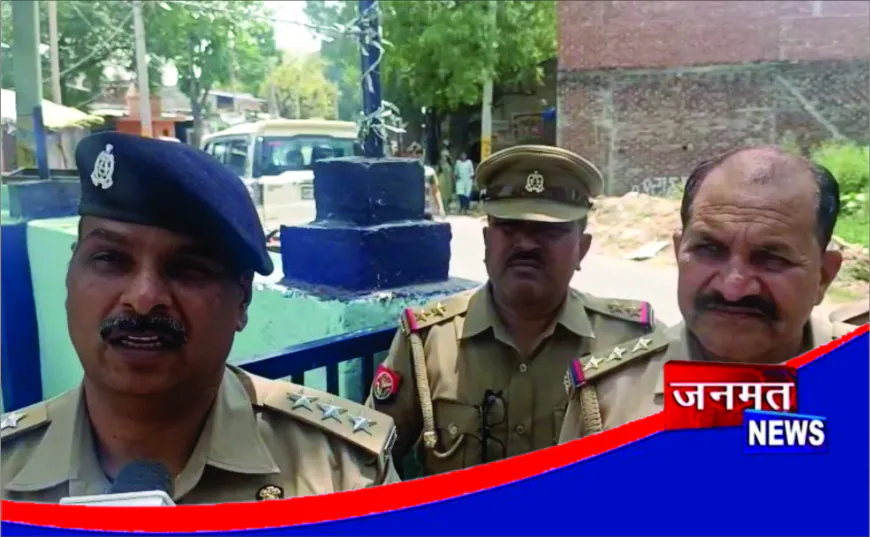 मैनपुरी में डॉ. भीमराव अंबेडकर की प्रतिमा क्षतिग्रस्त, ग्रामीणों में आक्रोश, पुलिस बल तैनात