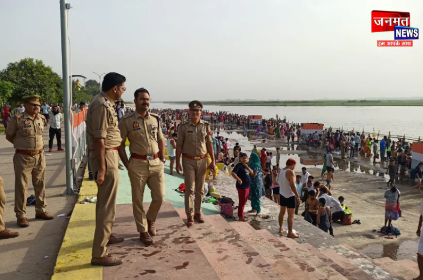 बुलंदशहर: गंगा दशहरा में कानून-व्यवस्था बनाए रखने हेतु SP ने घाटों का किया निरीक्षण, दिए यह निर्देश
