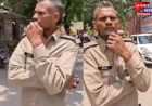 मिर्ज़ापुर कचहरी में फर्जी दरोगा गिरफ्तार, वर्दी पहनकर घूम रहा था युवक; वीडियो वायरल