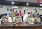 चंदौली पुलिस ने पकड़ी 58 लाख की अवैध अंग्रेजी शराब, दो शातिर तस्कर गिरफ्तार