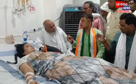 चंदौली: सपा नेत्री गार्गी पटेल हमला मामले में गरमाई राजनीति, अस्पताल मिलने पहुंचा कांग्रेस का प्रतिनिधिमंडल