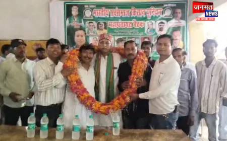 मैनपुरी: भारतीय सर्वसमाज किसान यूनियन की महापंचायत में किसानों की समस्याओं पर हुई चर्चा